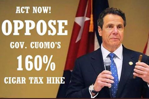Oppose Governor Cuomo's 160% cigar tax hike